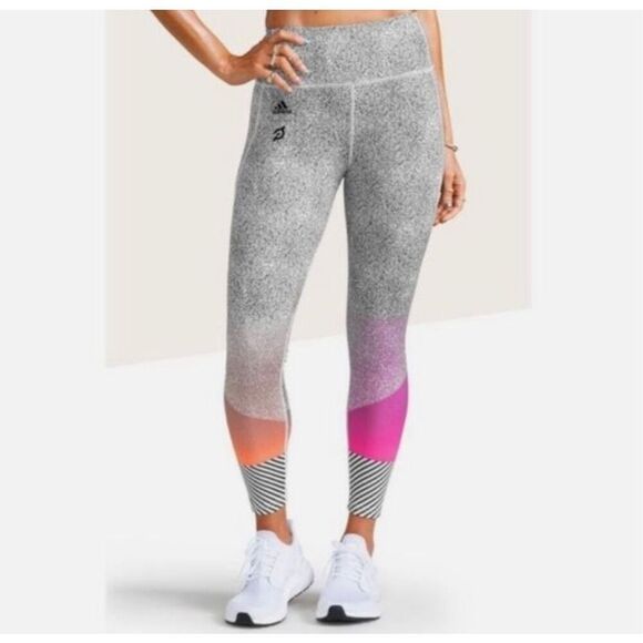 Adidas x Peloton 7/8 Length HEAT.RDY Tights Leggings Size XS - Picture 2 of 11